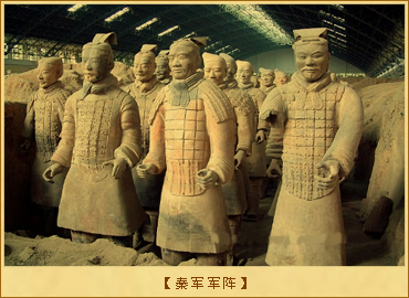 陶俑服饰：秦军军阵