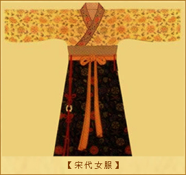 宋代的服饰：宋代女服