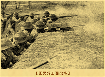 国民党正面战场：国民党正面战场